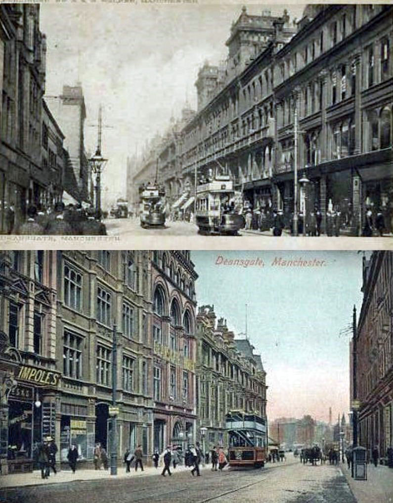 Deansgate Manchester 1900s