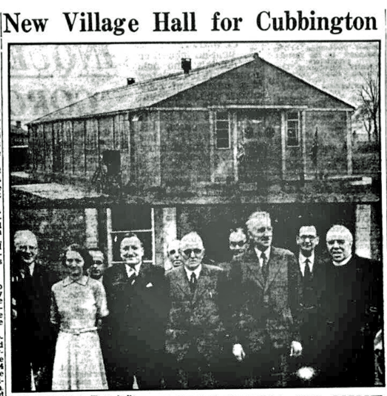 Opening of Cubbington village hall 1951